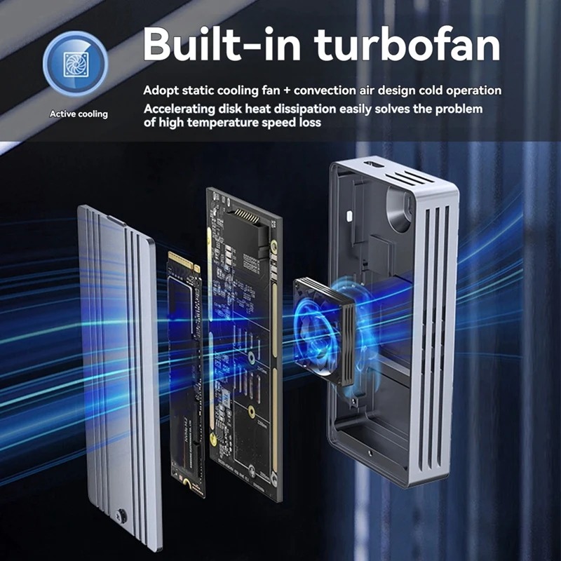 USB4 40Gbps M.2 NVMe SSD Enclo - огляд і ціна Thunderbolt 4 External Ssd 4Tb