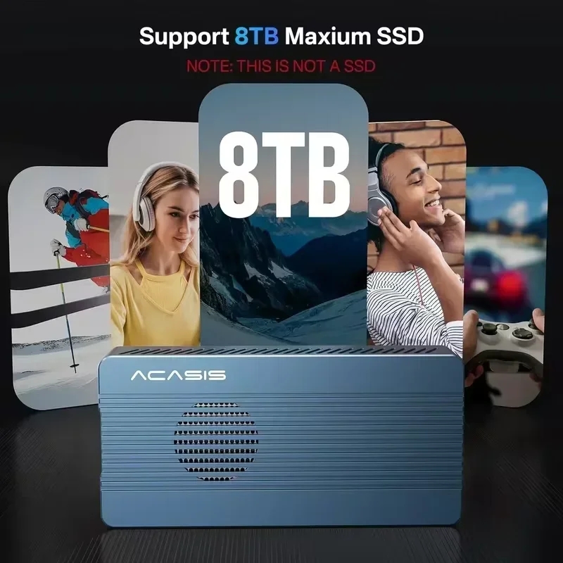 ACASIS 40Gbps M.2 NVMe SSD Enc - огляд і ціна 8Tb M2 Nvme Ssd