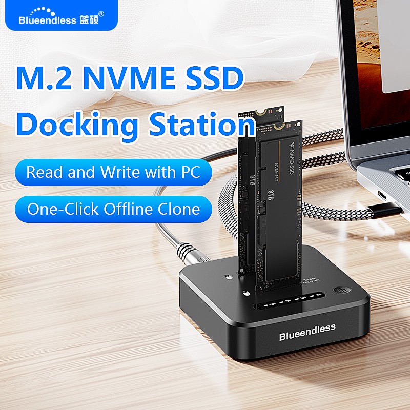 Blueendless Offline Clone Dual - огляд і ціна 8Tb M2 Nvme Ssd