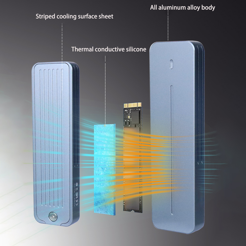 20Gbps 10Gbps M2 SSD Enclosure - огляд і ціна 8Tb M2 Nvme Ssd