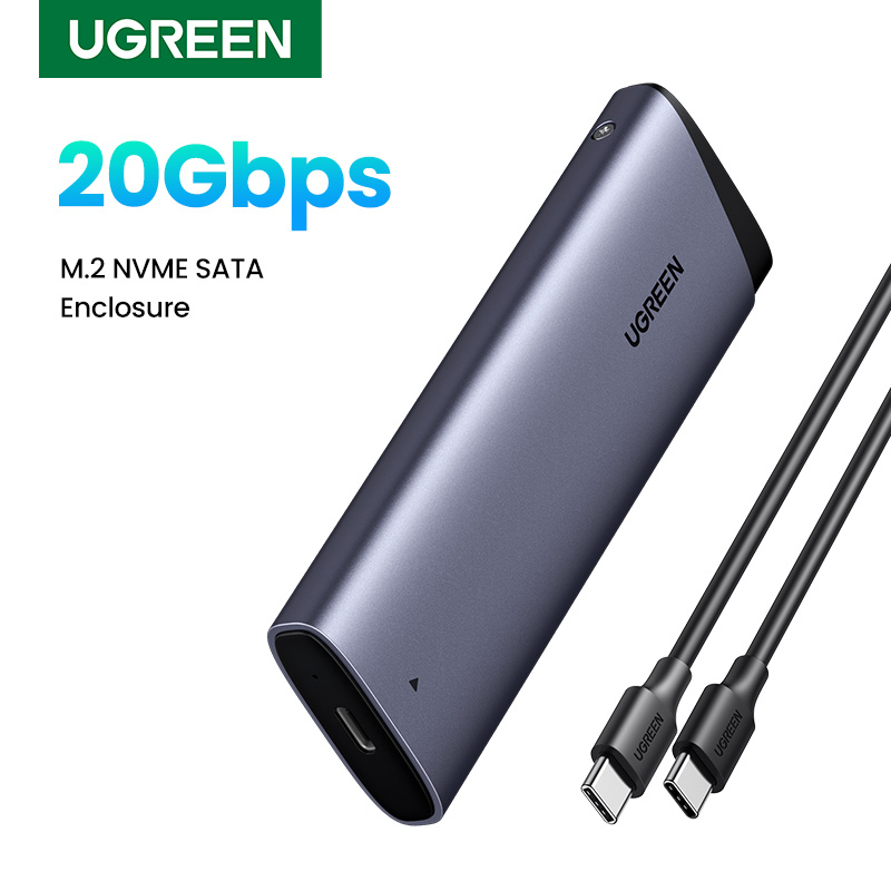 UGREEN 20Gbs M2 SSD Enclosure  - огляд і ціна 8Tb M2 Nvme Ssd